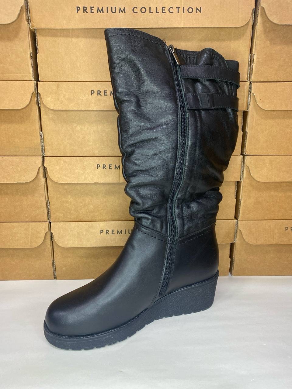 картинка Сапоги кожаные Benito от магазина Pratik