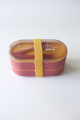 Ланч-бокс Красный 15/2- фото 1 - интернет-магазин обуви Pratik