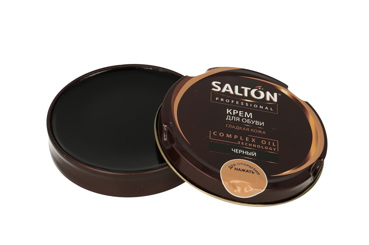 картинка Крем для гладкой кожи Salton " Complex oil ", черный, 70 мл от магазина Pratik