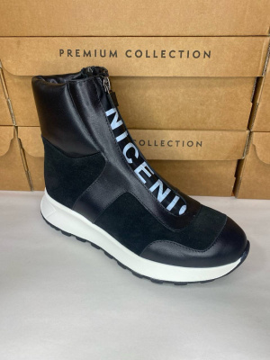 Ботинки замшевые Benito GL1064 new- фото 1 - интернет-магазин обуви Pratik