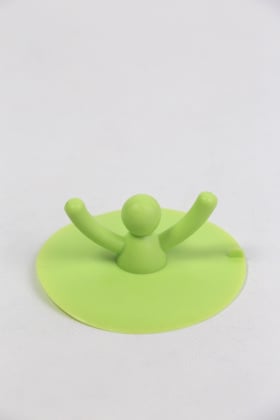 Пробка для ванны и раковины силиконовая, Зеленая 86/1- фото 1 - интернет-магазин обуви Pratik