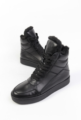 Ботинки кожаные Benito 1301/01/16 new- фото 1 - интернет-магазин обуви Pratik