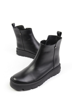 Ботинки кожаные Benito 1194-1/01/03 new- фото 1 - интернет-магазин обуви Pratik