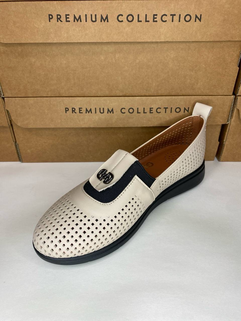 картинка Балетки кожаные Benito от магазина Pratik