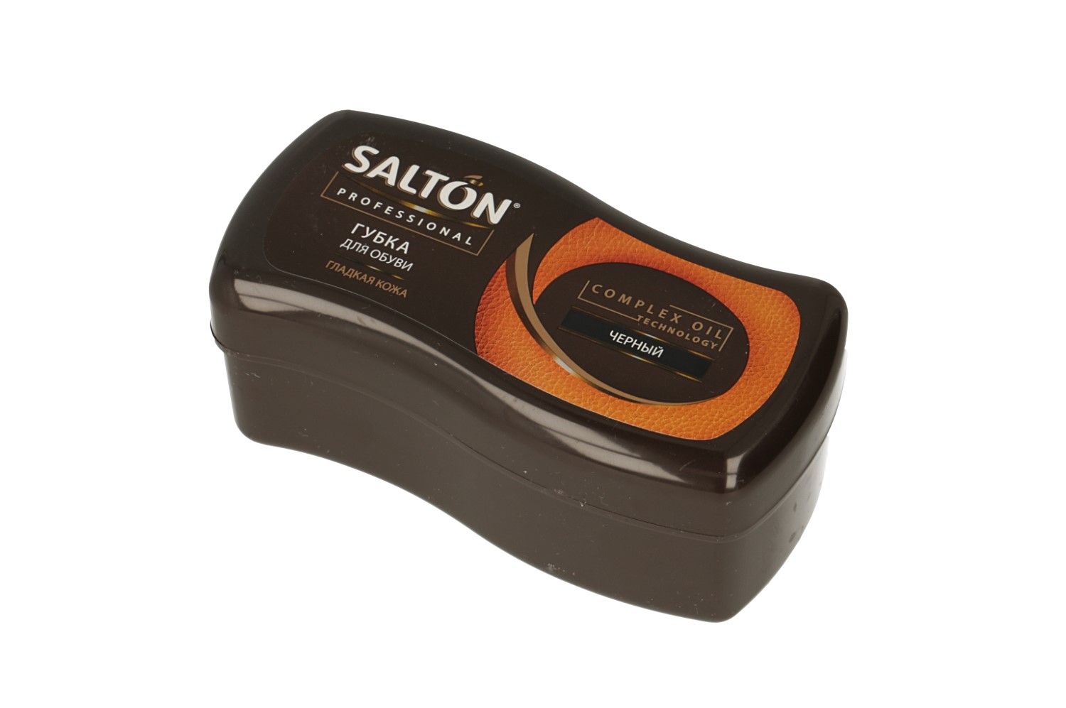 картинка Губка для гладкой кожи Salton " Complex Oil ", черная от магазина Pratik