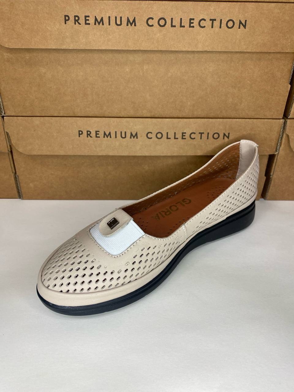 картинка Балетки кожаные Benito от магазина Pratik