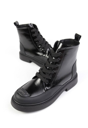 Ботинки кожаные Benito 1273/12-01m/02 new- фото 1 - интернет-магазин обуви Pratik