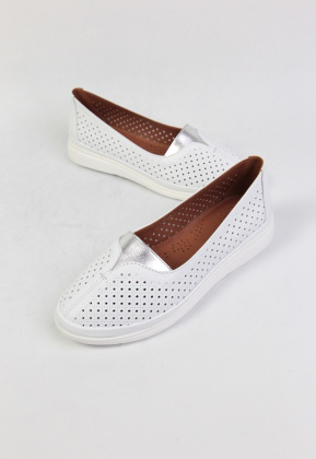 Балетки кожаные Benito 24222/1 new- фото 1 - интернет-магазин обуви Pratik