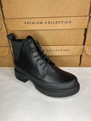 Ботинки кожаные Benito BE1005 new- фото 1 - интернет-магазин обуви Pratik