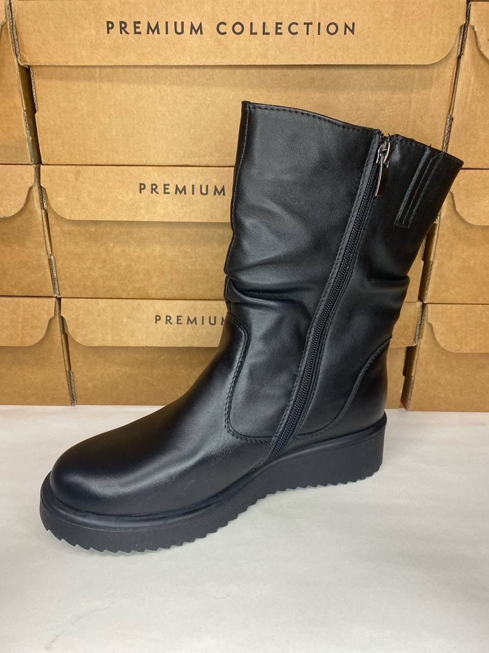 картинка Сапоги кожаные Benito от магазина Pratik