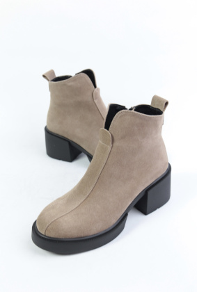 Ботильоны замшевые Benito 1198/31/03 new- фото 1 - интернет-магазин обуви Pratik