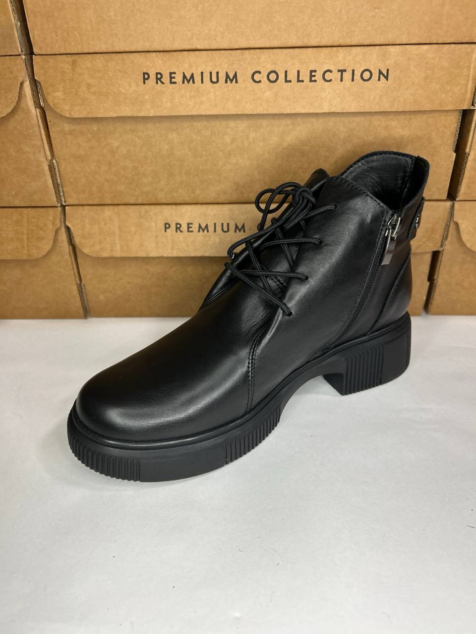 картинка Ботинки кожаные Benito от магазина Pratik