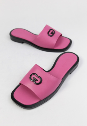 Шлепанцы кожаные Benito 0054/72 new- фото 1 - интернет-магазин обуви Pratik