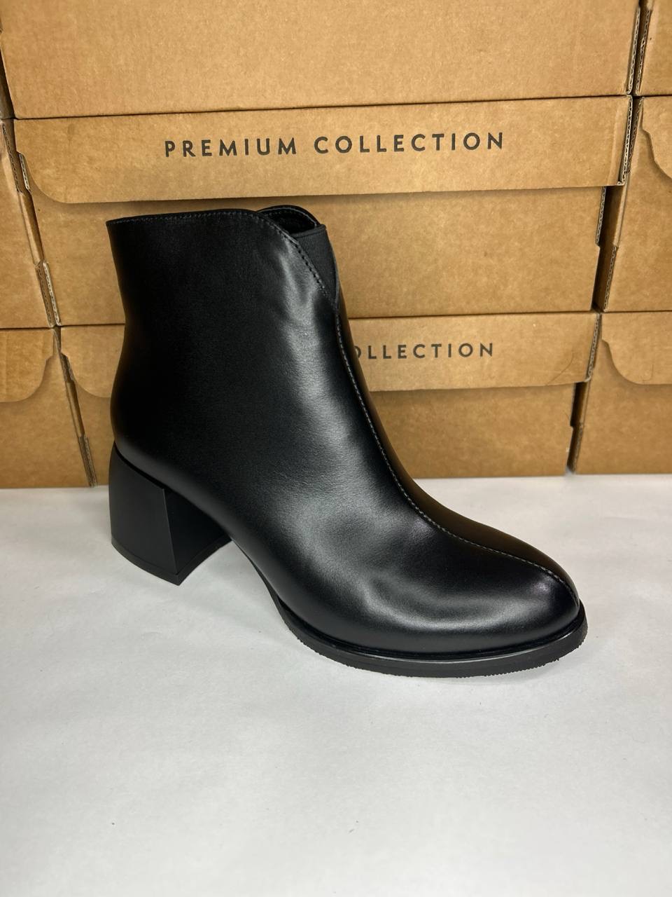 картинка Ботильоны кожаные Benito от магазина Pratik