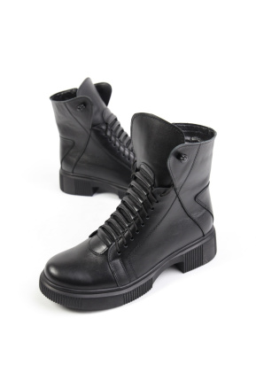 Ботинки кожаные Benito 864-3/01/03 new- фото 1 - интернет-магазин обуви Pratik