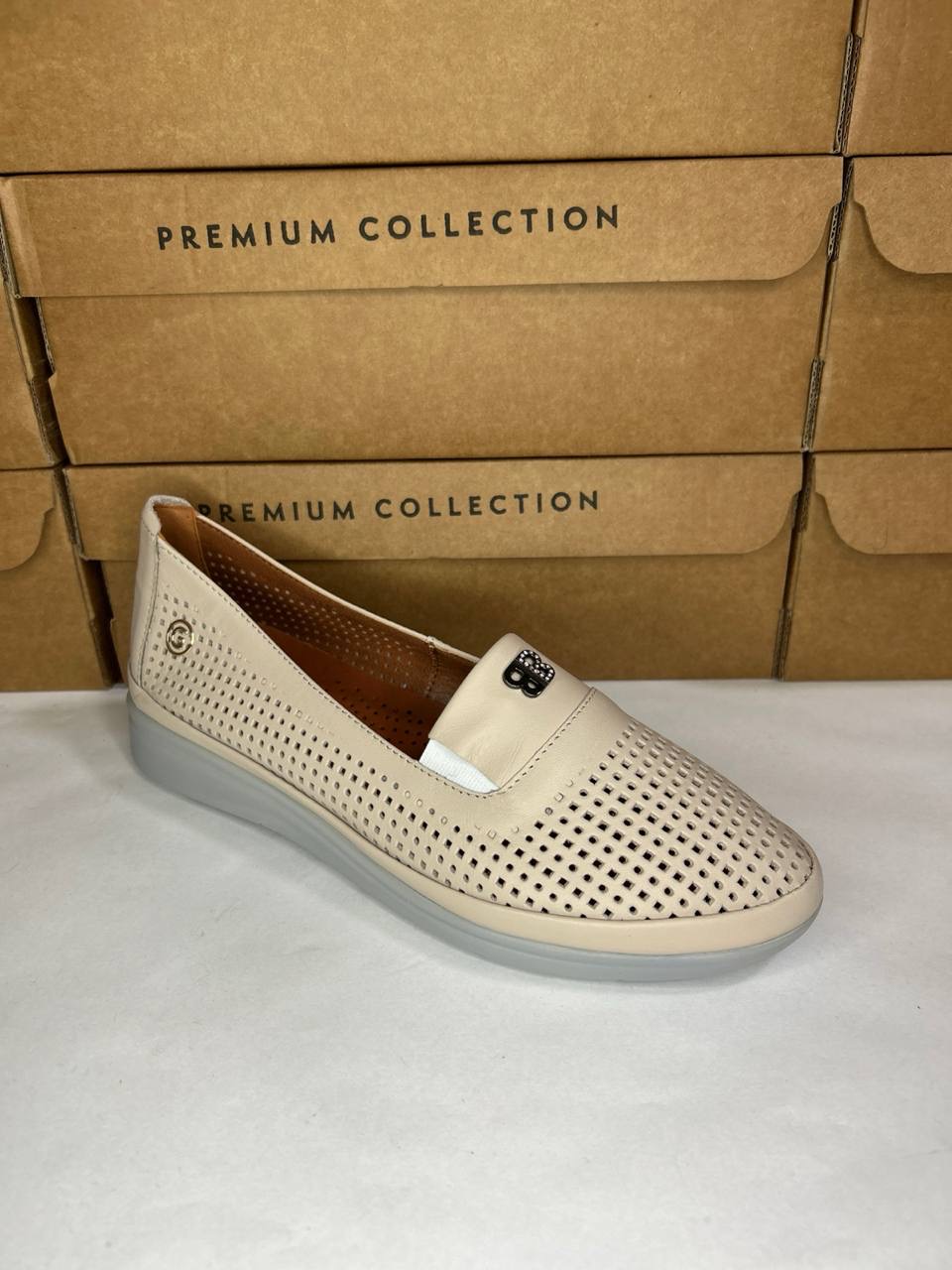 картинка Балетки кожаные Benito от магазина Pratik