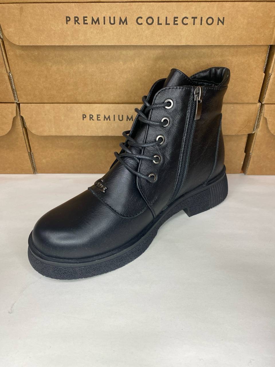 картинка Ботинки кожаные Benito от магазина Pratik