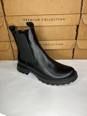 Ботинки кожаные Benito BE0981 new- фото 1 - интернет-магазин обуви Pratik