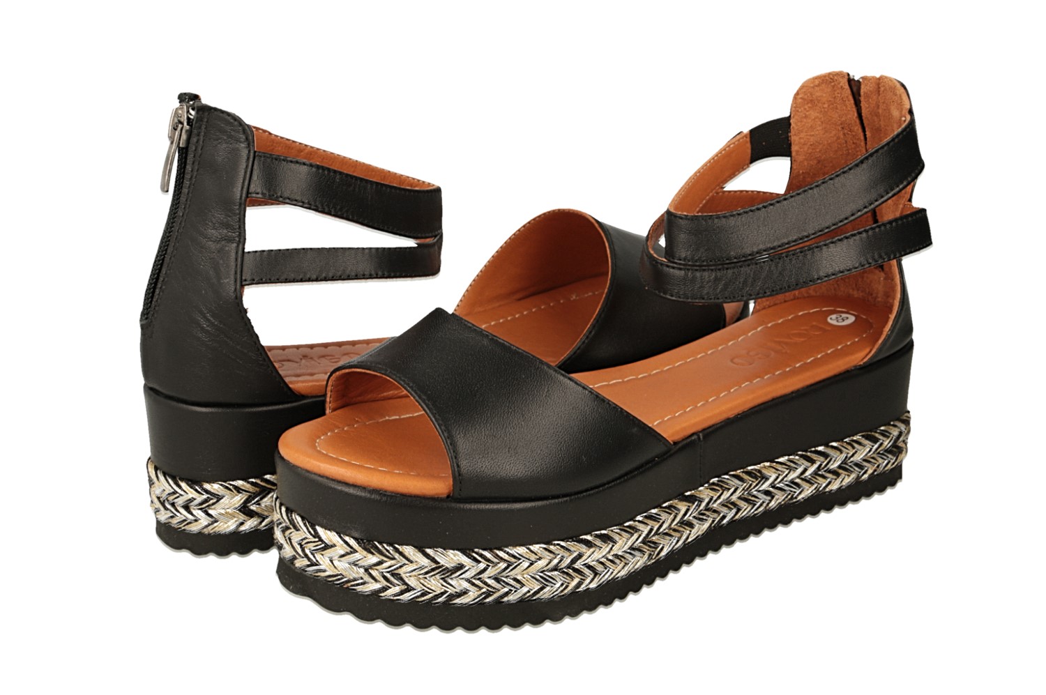 картинка Босоножки кожаные ROVIGO от магазина Pratik