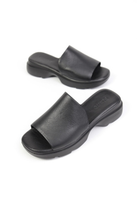 Шлепанцы кожаные Benito 0049-3/01 new- фото 1 - интернет-магазин обуви Pratik