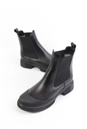 Ботинки кожаные Benito 1135-2/01/03 new- фото 1 - интернет-магазин обуви Pratik