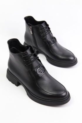 Ботинки кожаные Benito 1219/01/02 new- фото 1 - интернет-магазин обуви Pratik