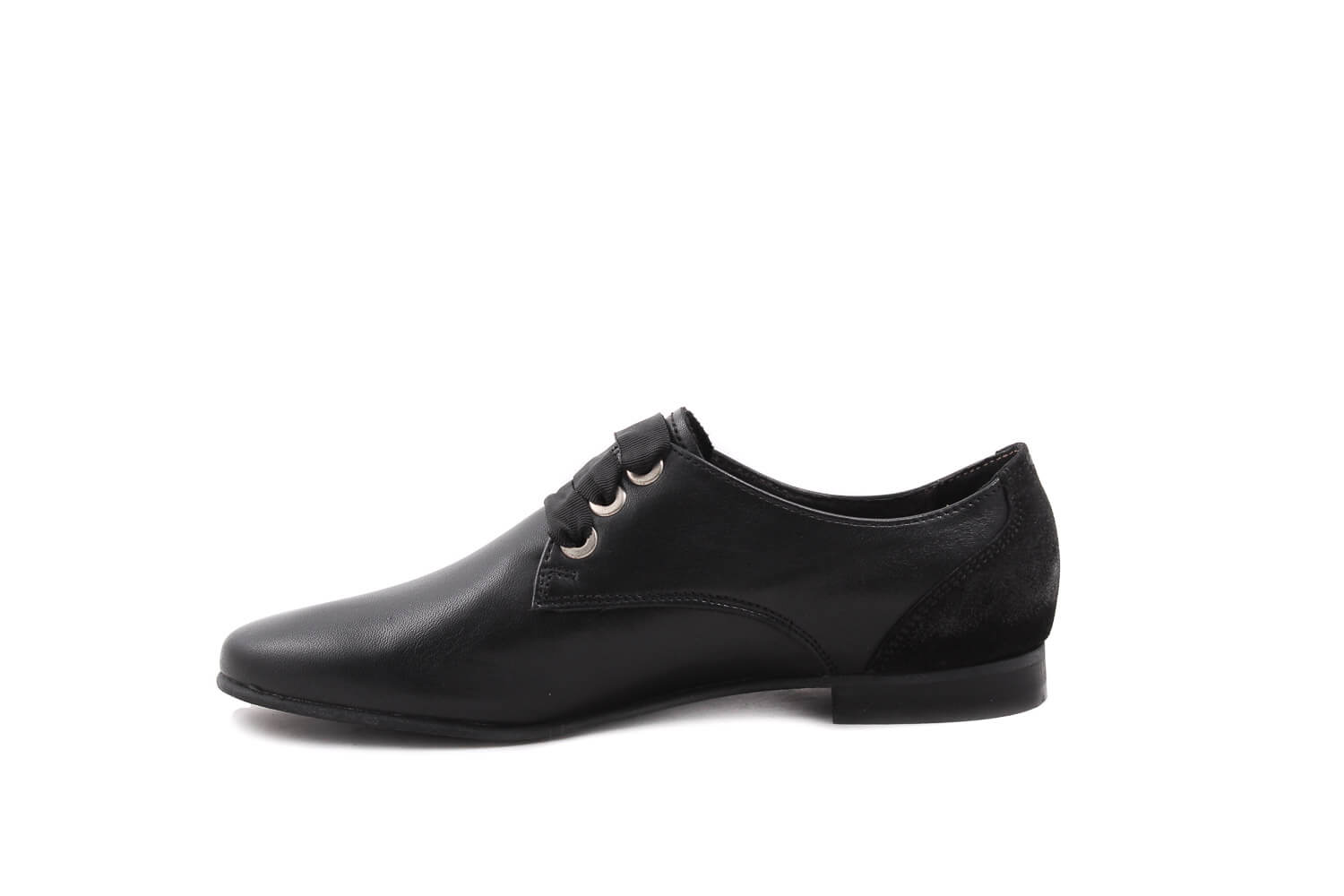 картинка Туфли женские кожаные PRATIK PETRA BLACK VELVET от магазина Pratik