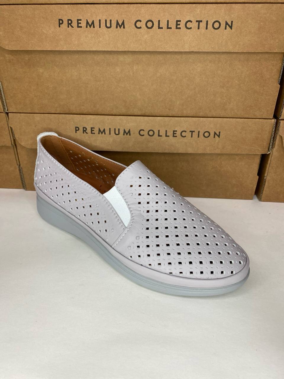 картинка Слипоны кожаные Benito от магазина Pratik