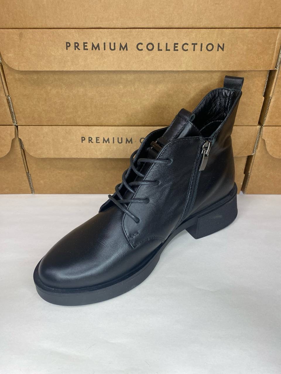 картинка Ботинки кожаные Benito от магазина Pratik