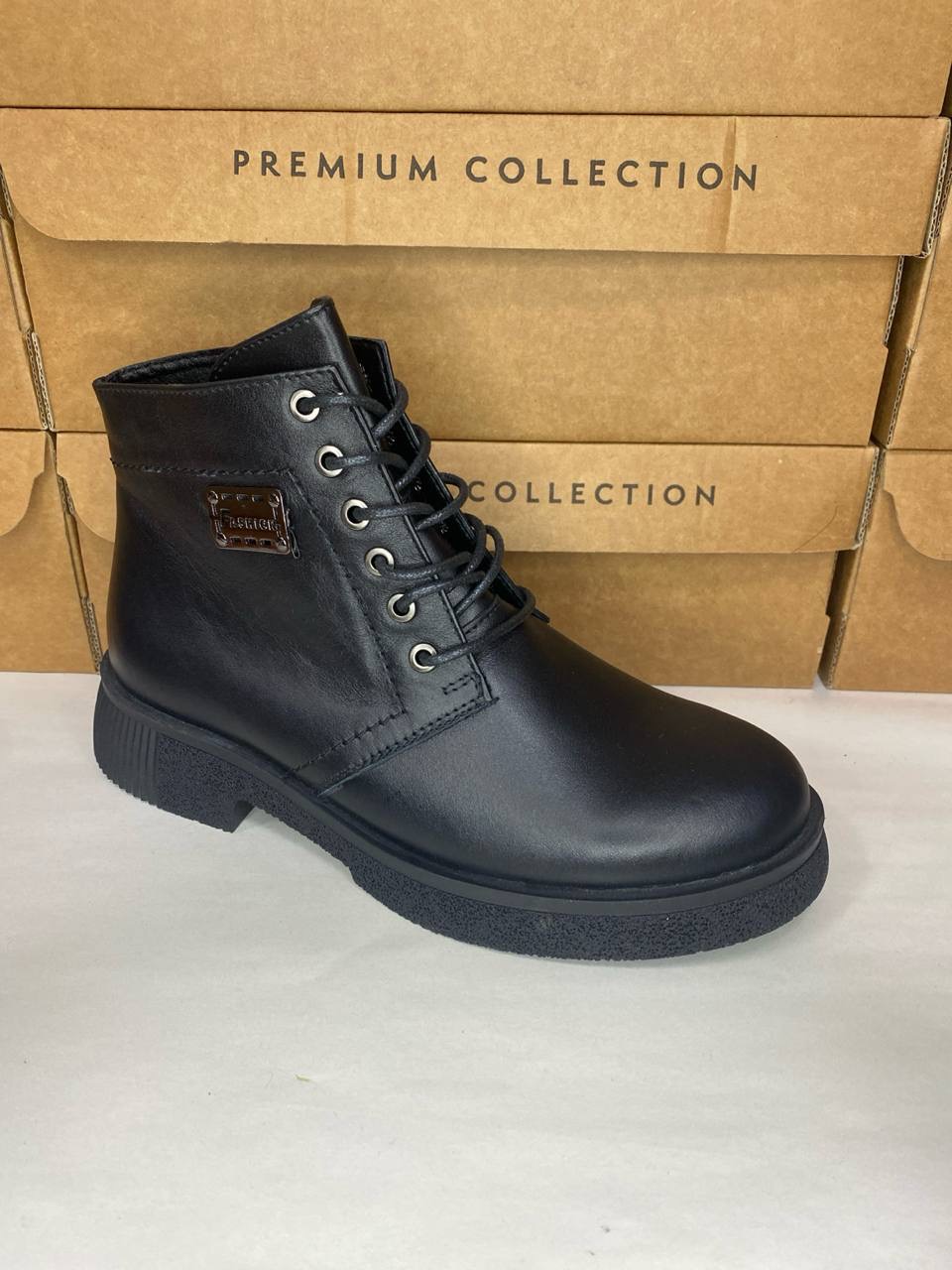 картинка Ботинки кожаные Benito от магазина Pratik