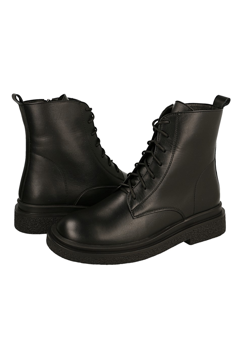 Ботинки кожаные Benito 1076/01/02 фото 1 - интернет-магазин обуви Pratik