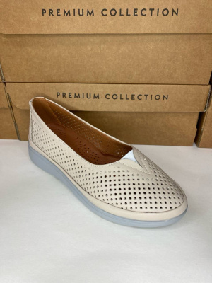 Балетки кожаные Benito GL0798 new- фото 1 - интернет-магазин обуви Pratik