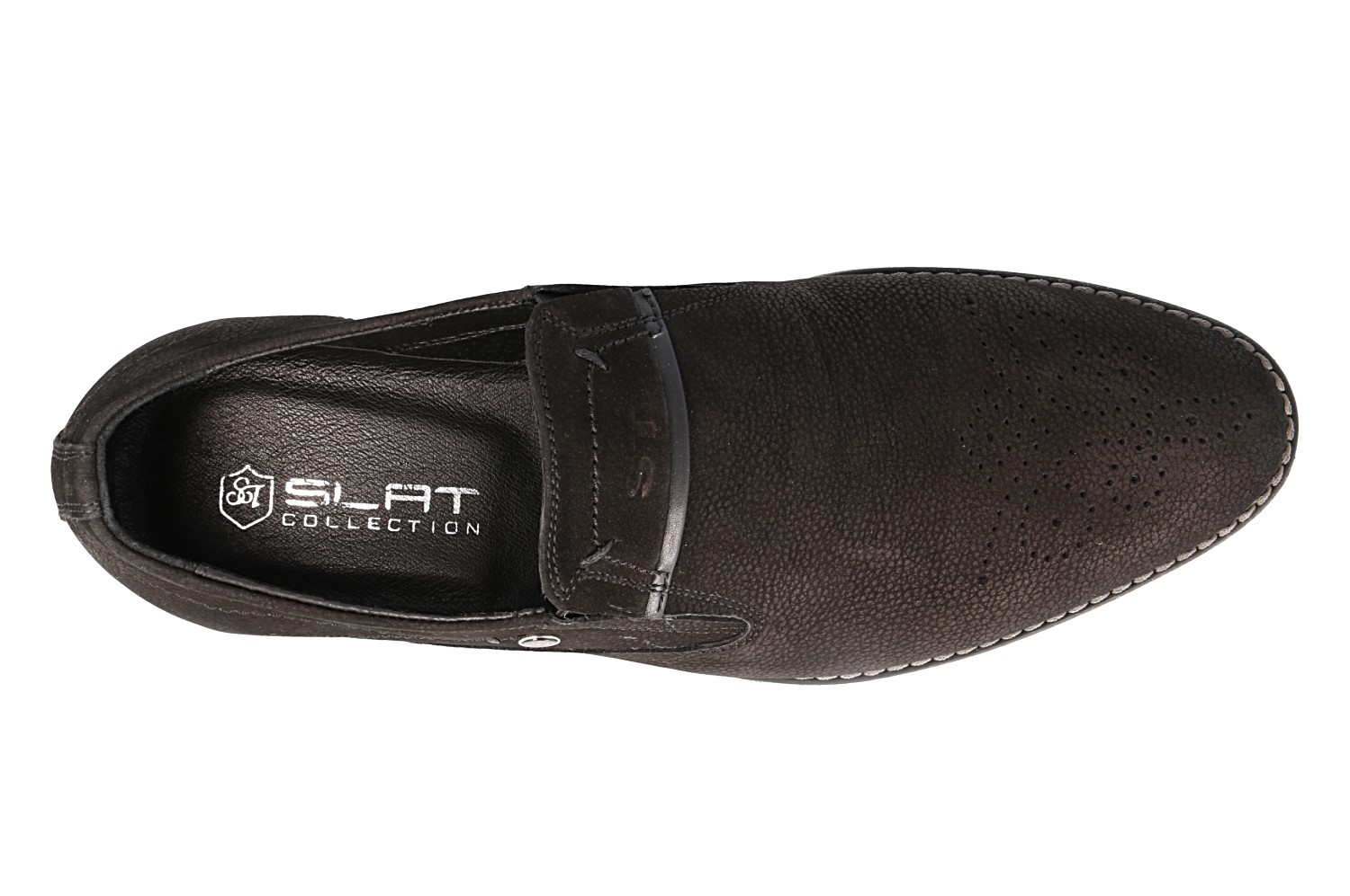 картинка Туфли нубуковые Slat от магазина Pratik