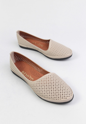 Балетки кожаные Benito 23332/41 new- фото 1 - интернет-магазин обуви Pratik