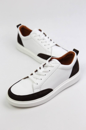 Кеды кожаные Benito 2123/06-161/07- фото 1 - интернет-магазин обуви Pratik