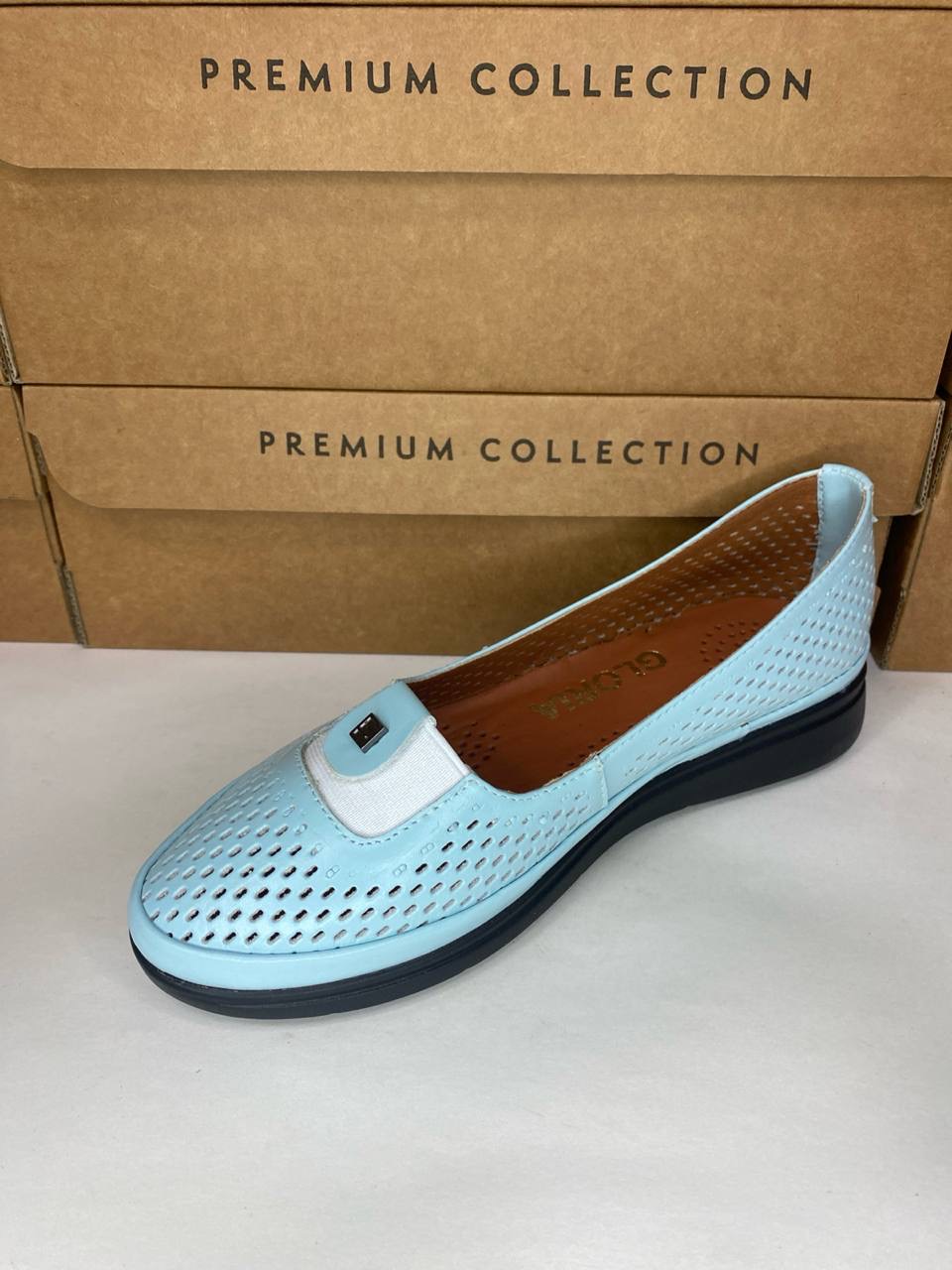 картинка Балетки кожаные Benito от магазина Pratik