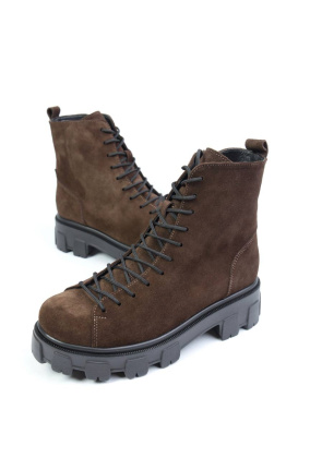 Ботинки нубуковые Benito BE0590 new- фото 1 - интернет-магазин обуви Pratik