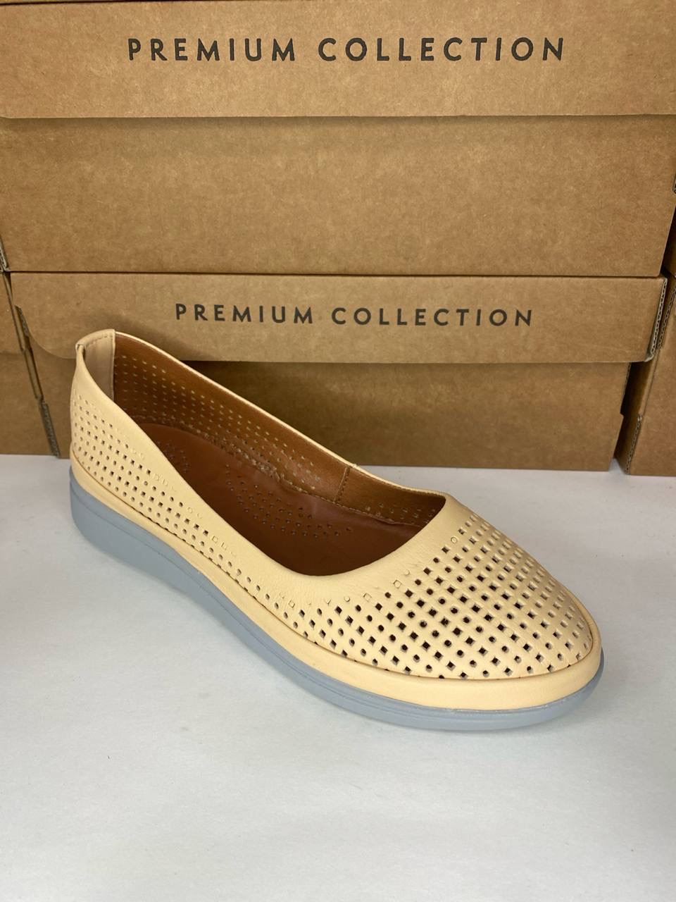 картинка Балетки кожаные Benito от магазина Pratik