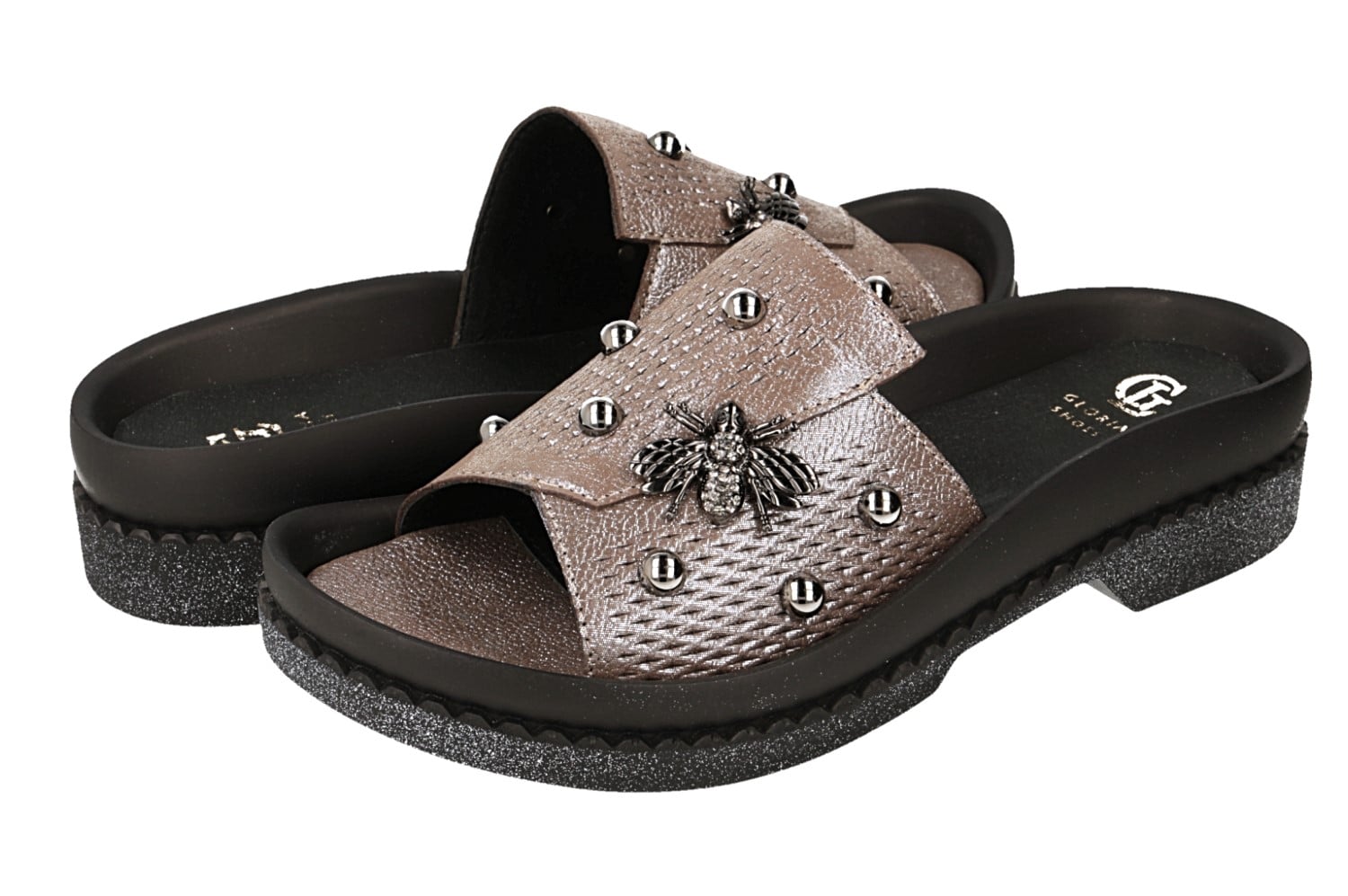 картинка Шлепанцы кожаные Gloria от магазина Pratik