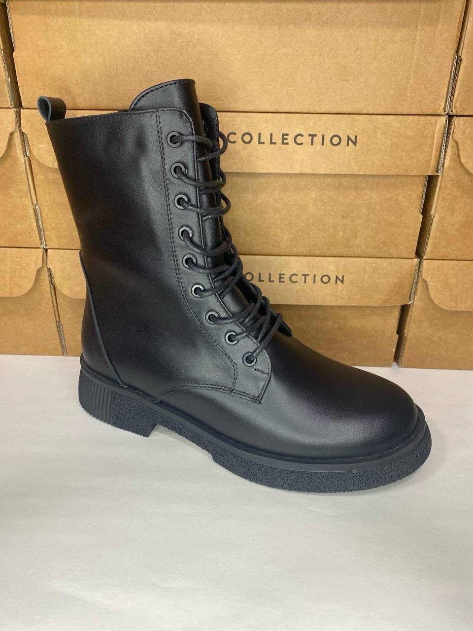 картинка Ботинки кожаные Benito от магазина Pratik