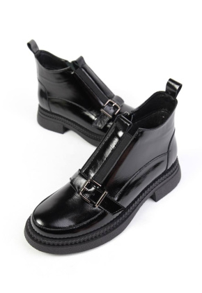 Ботинки кожаные Benito 1282/12/02 new- фото 1 - интернет-магазин обуви Pratik