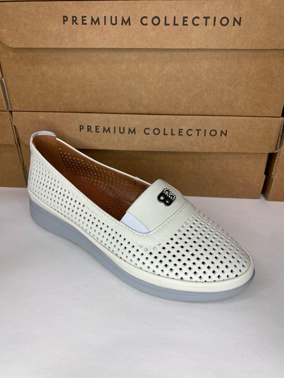 картинка Балетки кожаные Benito от магазина Pratik