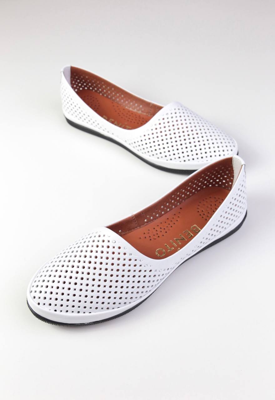 картинка Балетки кожаные Benito от магазина Pratik