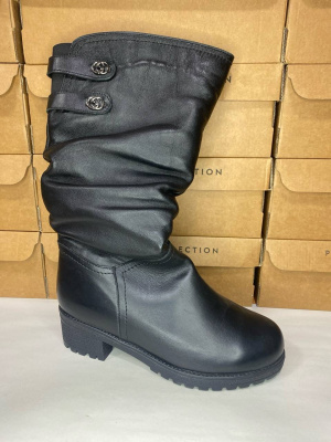 Сапоги кожаные Benito GL1050 new- фото 1 - интернет-магазин обуви Pratik