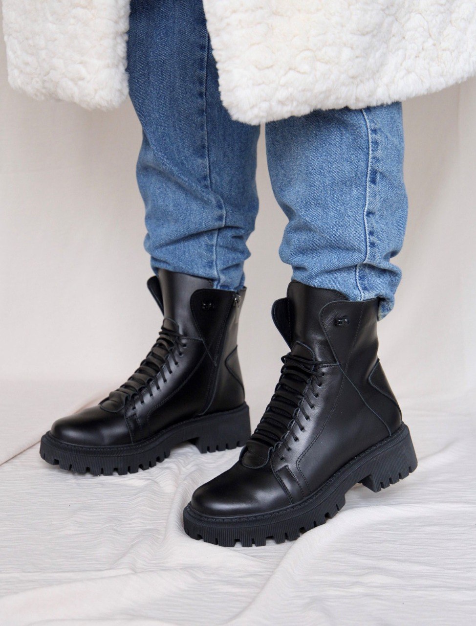 картинка Ботинки кожаные Benito от магазина Pratik