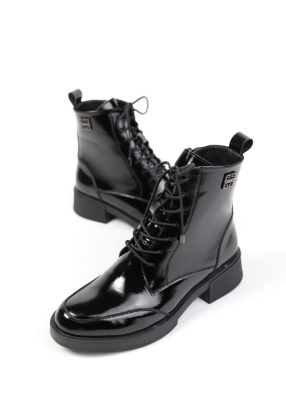 Ботинки кожаные Benito 1305/12/02 new- фото 1 - интернет-магазин обуви Pratik