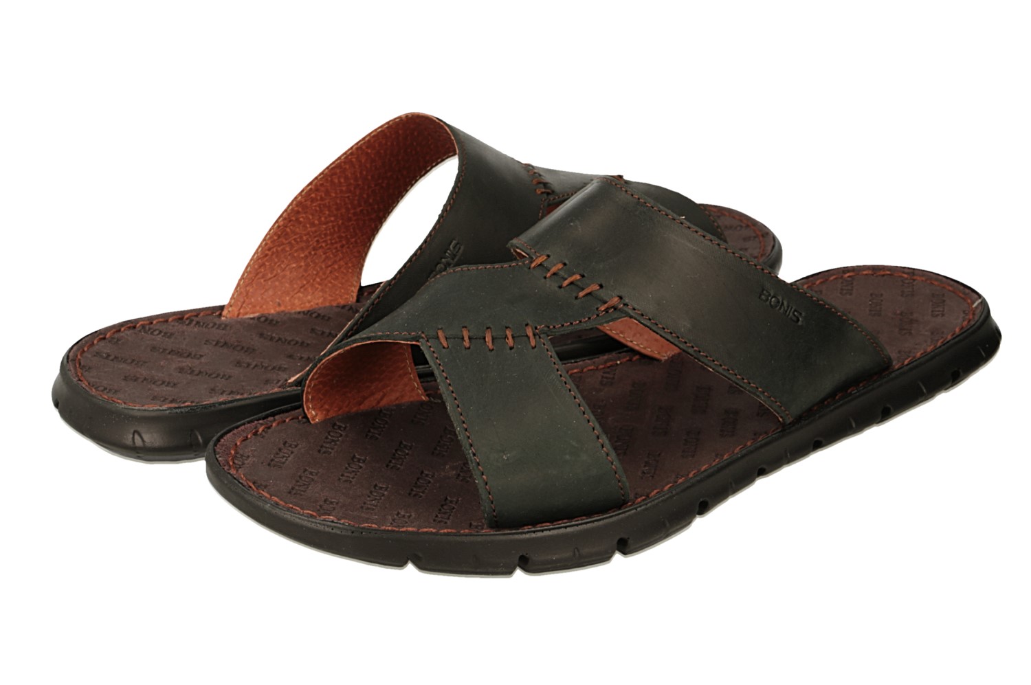 картинка Шлепанцы кожаные BONIS от магазина Pratik