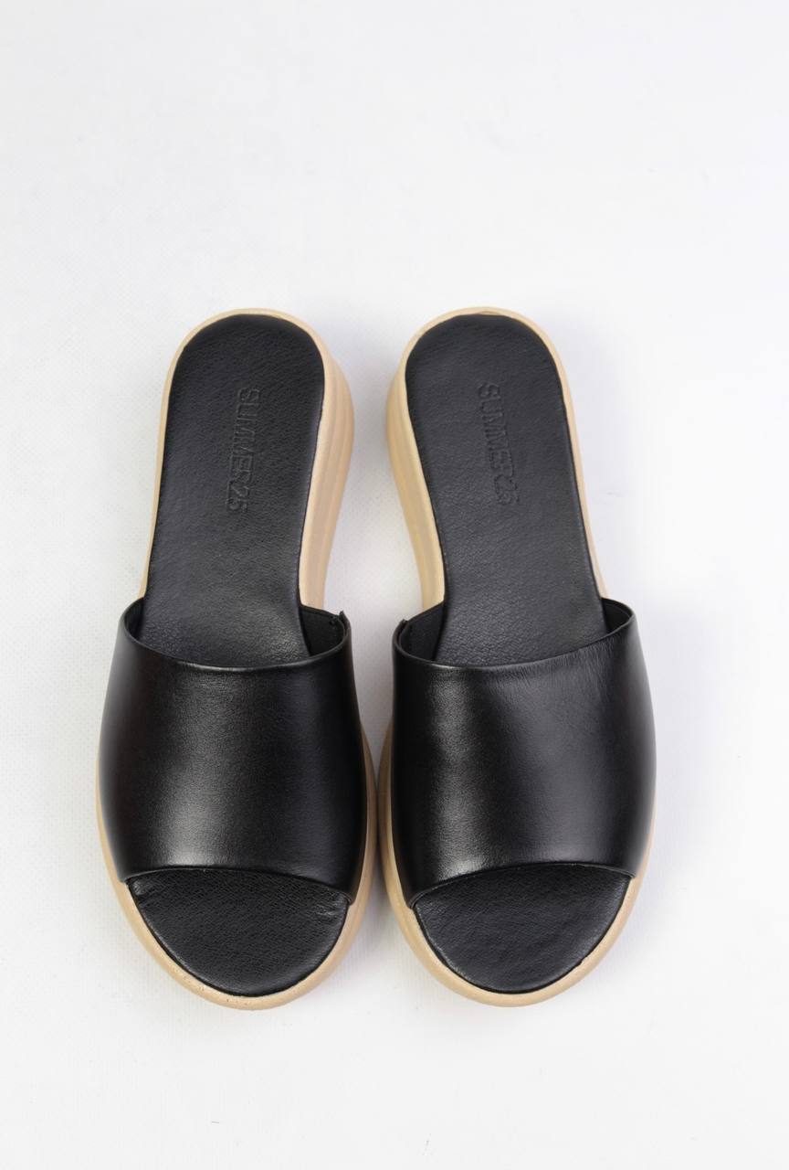 картинка Шлепанцы кожаные Benito от магазина Pratik