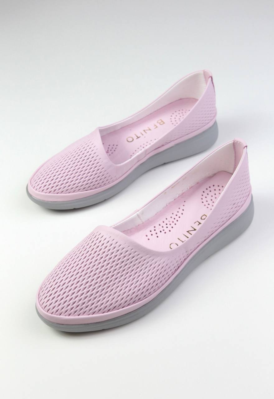 картинка Балетки кожаные Benito от магазина Pratik