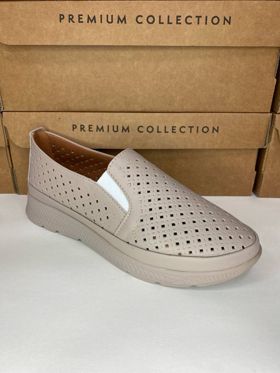 картинка Слипоны кожаные Benito от магазина Pratik